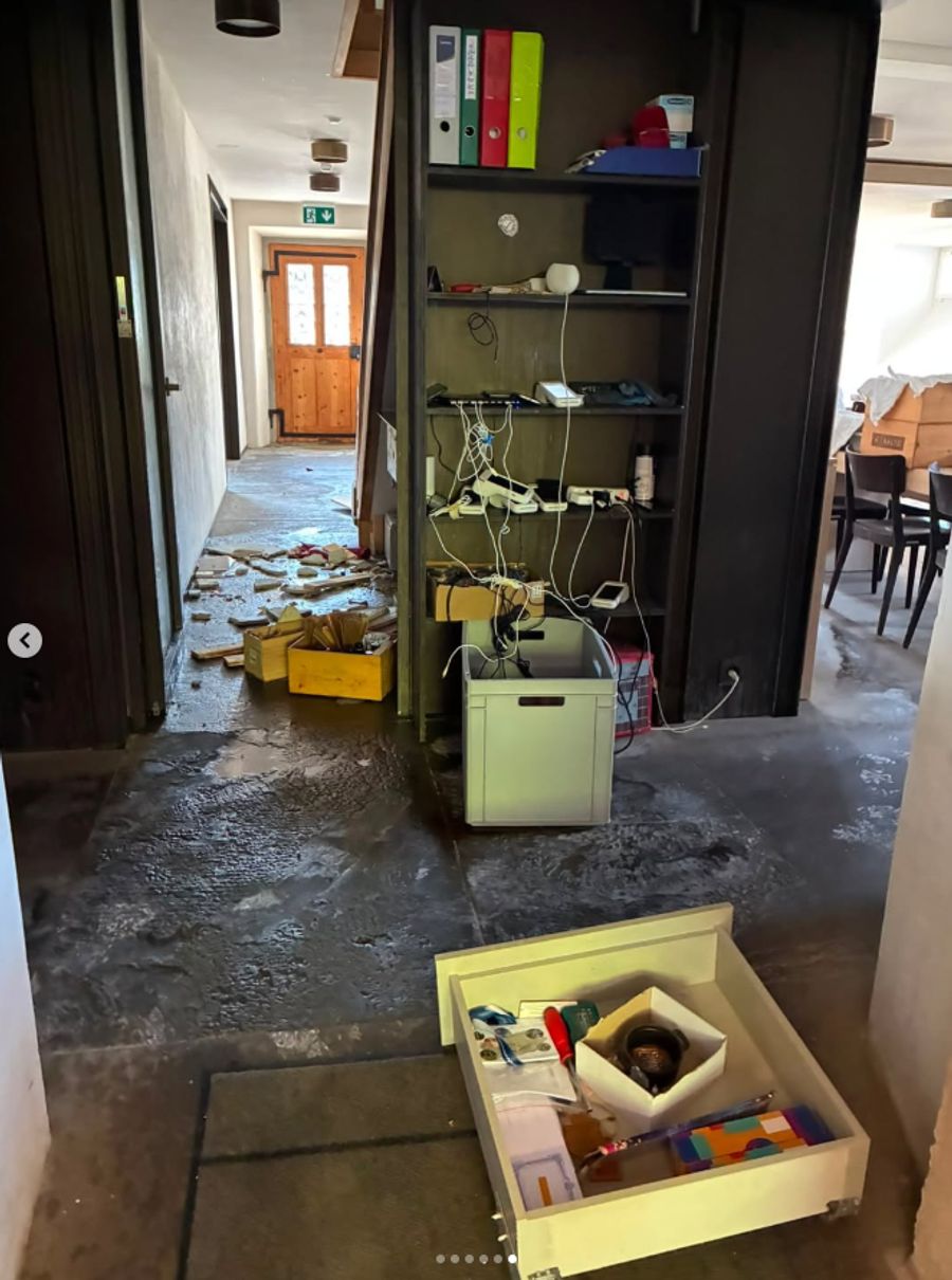 «Die Einbrecher kamen durch das Fenster ins Haupthaus rein», sagt Rahel, Geschäftsführerin des Restaurants.