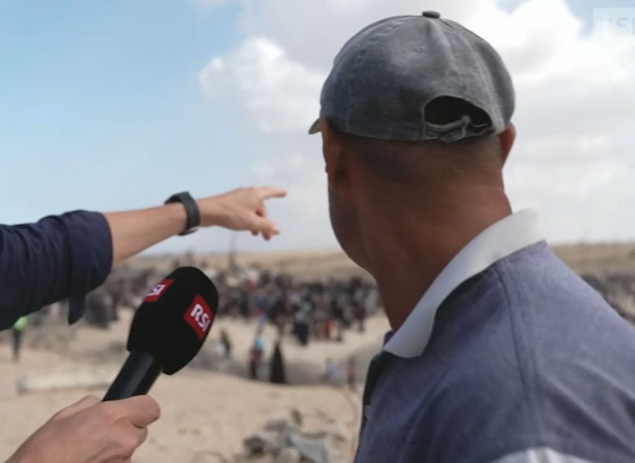 Der Reporter schaffte es im Oktober 2025 trotz Blockade für internationale Medien, in den Gazastreifen einzureisen.