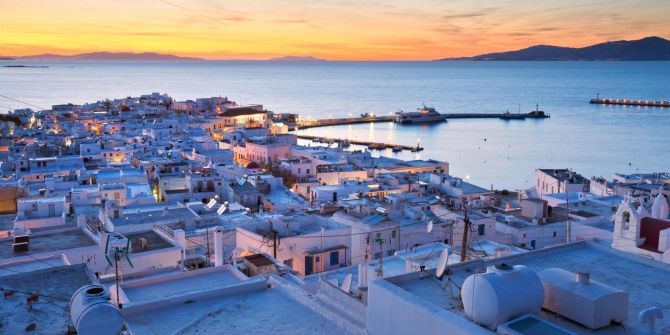 Wassernotstand Griechenland Mykonos
