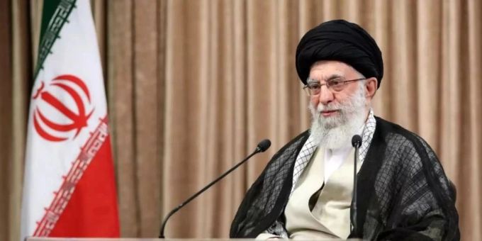 Iran-Führer Ali Chamenei. Nahostkonflikt