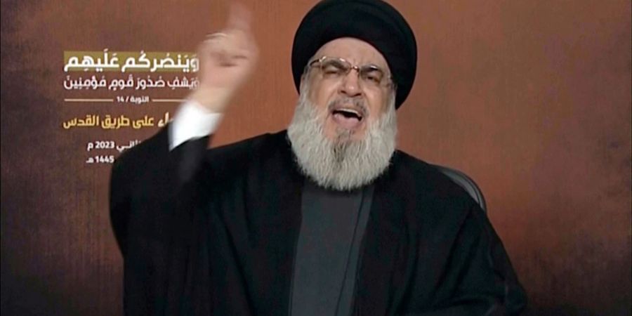 Hisbollah-Chef Nasrallah schlägt nach dem Raketenangriff auf Israel vergleichsweise zurückhaltende Töne an.