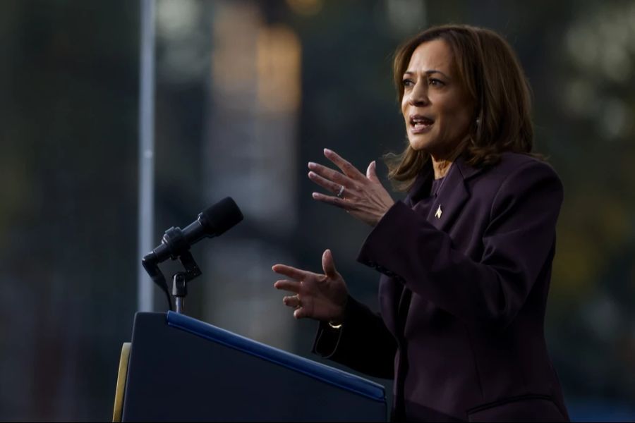 Kamala Harris blieb ohne Chance.