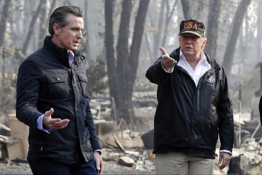 gavin newsom trump