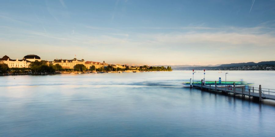 blick auf zürichsee