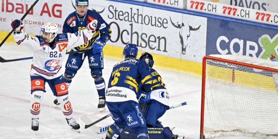 ZSC Lions Auswärtssieg Davos