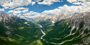 Valbone Tal, Albanien