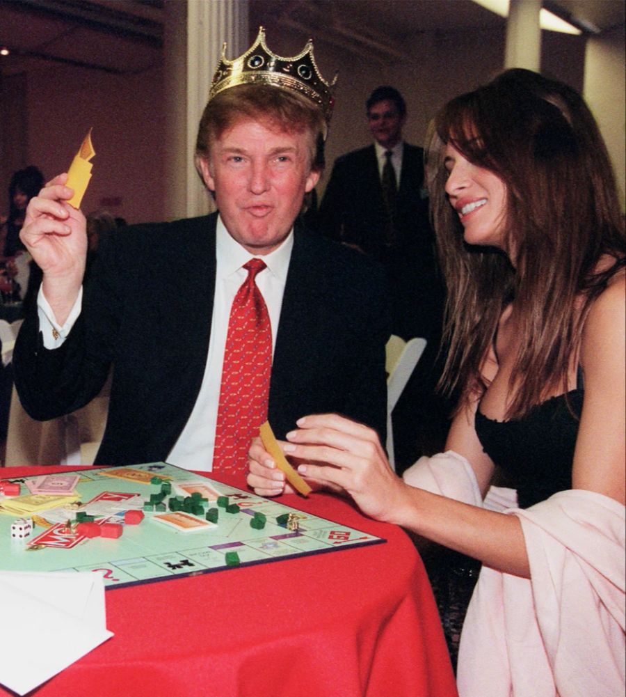 Donald Trump und Melania Knauss frisch verliebt. (Archivbild)