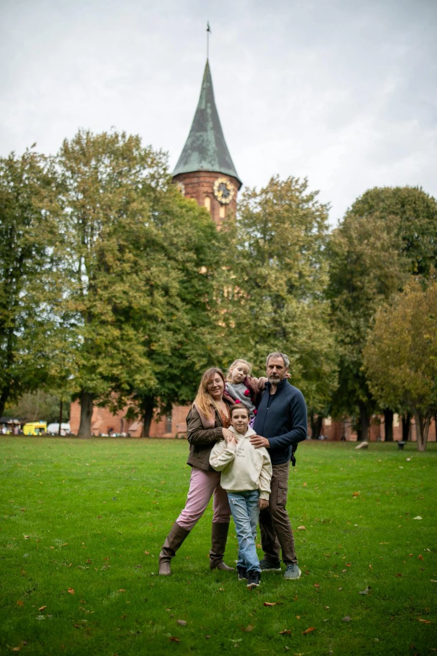 Familie, Natur, Spaziergang