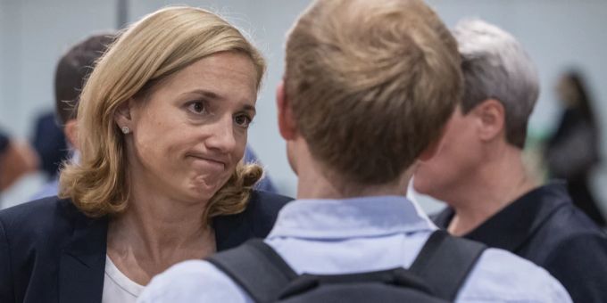 Esther Keller, nominiert für den zweiten Wahlgang der Basler Regierungsratswahlen. Esther Keller