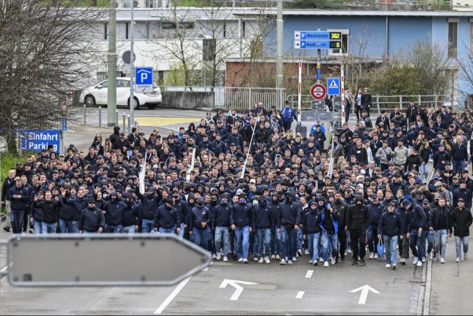 Fans des FC Luzern sorgten nach der Partie gegen YB für Unmut. (Archivbild) FC Luzern