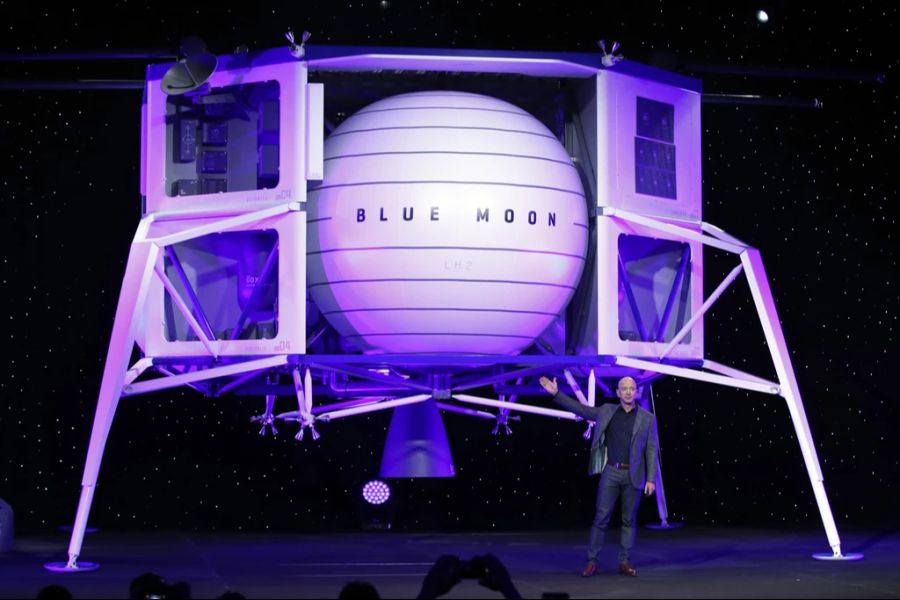 Bezos ist nicht nur Besitzer der «Washington Post», sondern auch von «Blue Origin». (Archivbild)