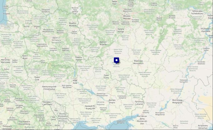 In der russischen Region Kurs sollen sich mittlerweile Tausende Soldaten aus Nordkorea befinden. Kursk Russland Soldaten Karte