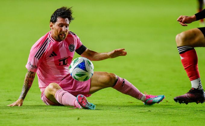 Lionel Messi erzielte den Treffer zum Endstand. Lionel Messi