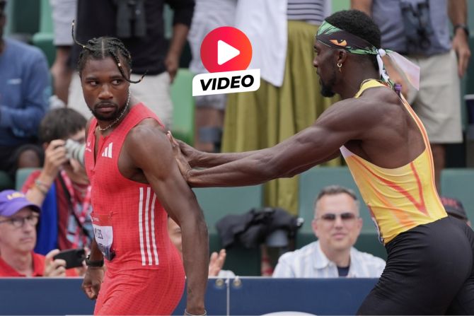 Noah Lyles Kenny Bednarek