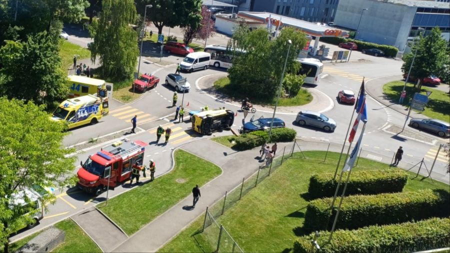 Kollision in Aarau
