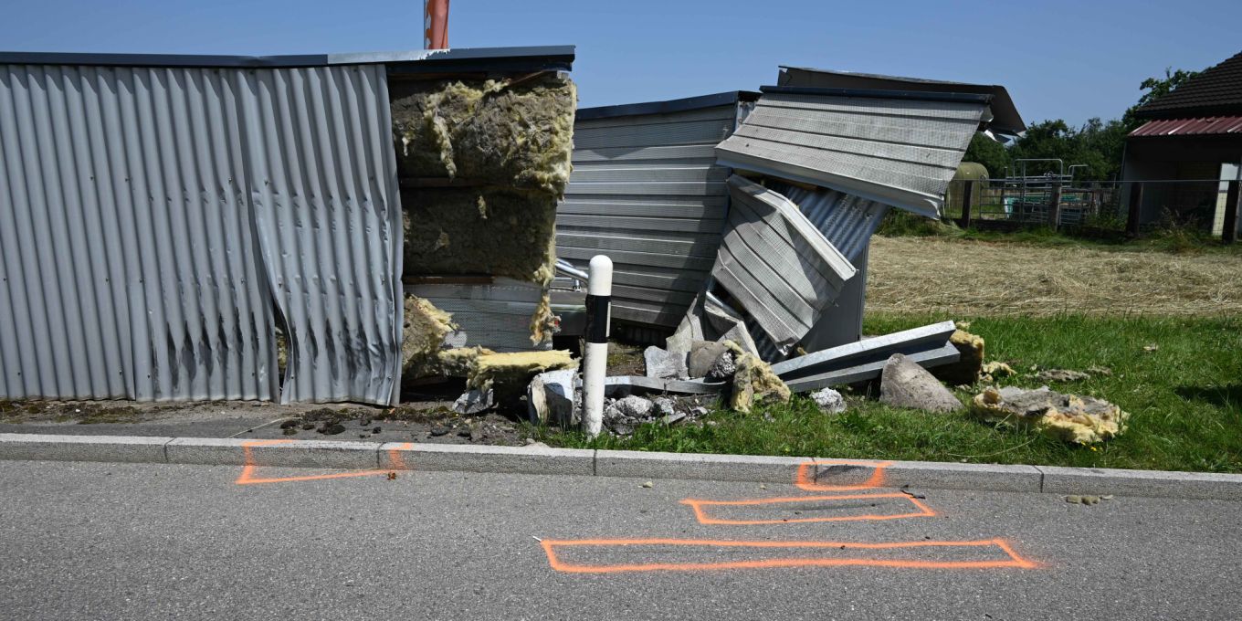 Mörschwil SG: Brand in Entsorgungsstelle Mörschwil SG: Brand in Entsorgungsstelle