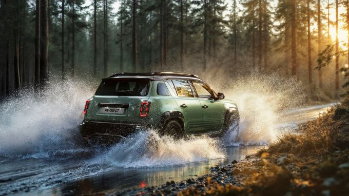 Der Renault 4 Savane 4x4 Concept will draussen im Matsch spielen. Renault 4