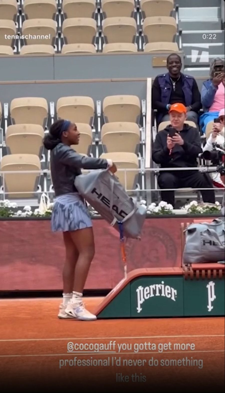Landsmann Frances Tiafoe macht sich auf Instagram über die Weltnummer zwei lustig.