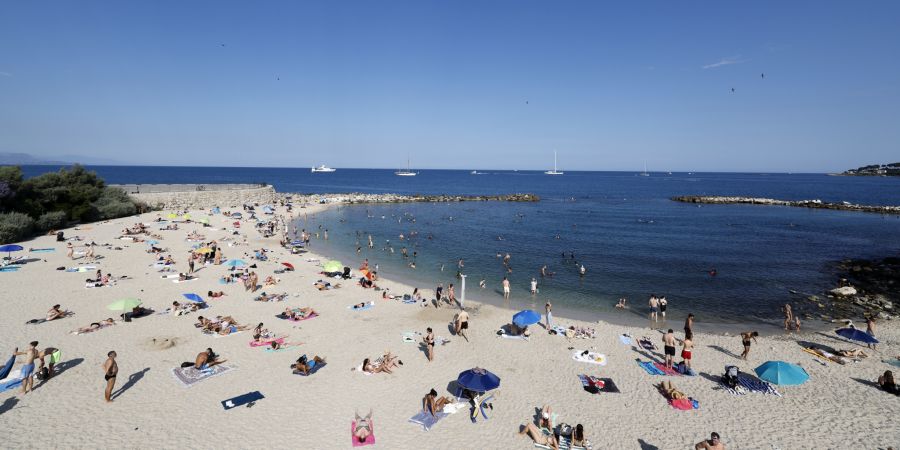 Frankreich Hitzewelle