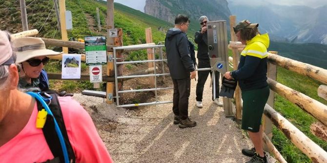 Südtirol Maut Drehkreuz