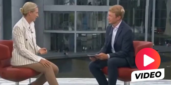 ARD Weidel Interviewer