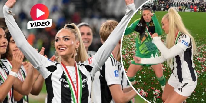 Tor-Flaute - Fans kritisieren Alisha nach Juve-Meisterfeier