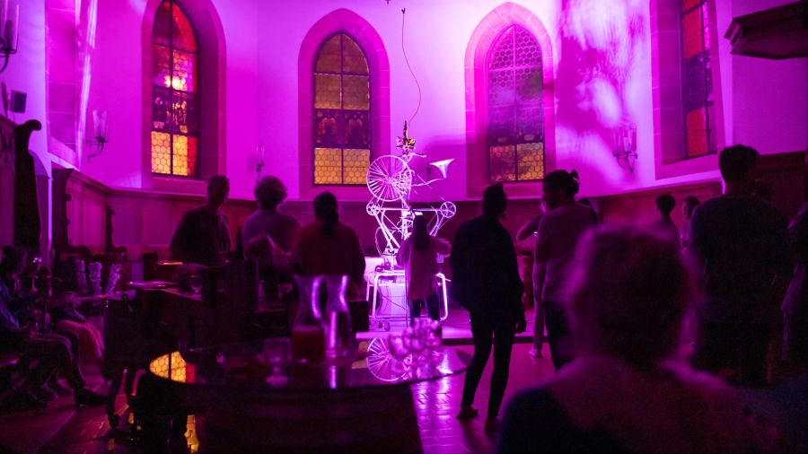 An der «Lange Nacht der Kirchen» werden die Kirchen hell beleuchtet.