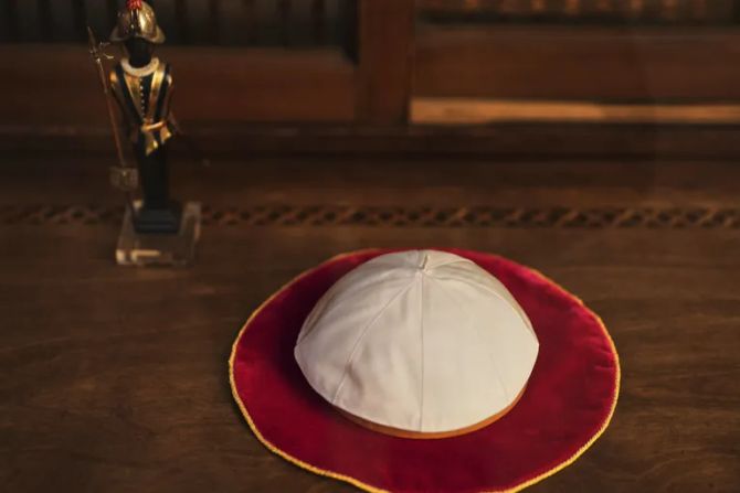 Papst Kopfbedeckung