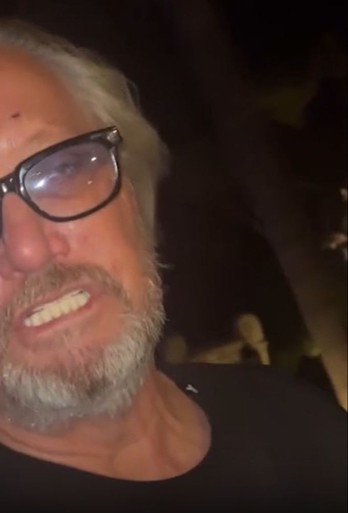 Robert Geiss meldet sich kurz nach dem Überfall sichtlich mitgenommen bei seinen Fans. Robert Geiss Geissens