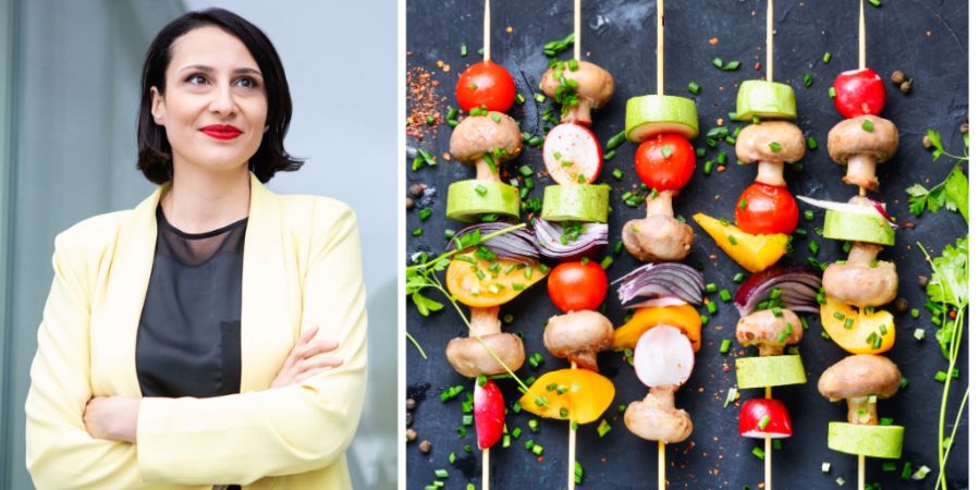 Kolumnistin vegan Mirjam Walser