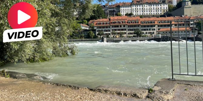 Aare Hochwasser-Gefahr