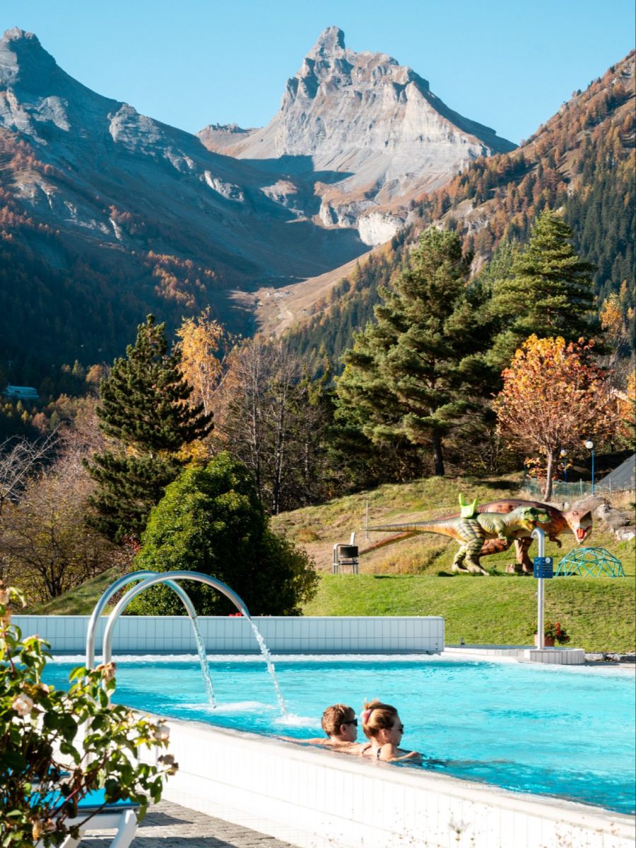 Thermen Berge freiluft Wald