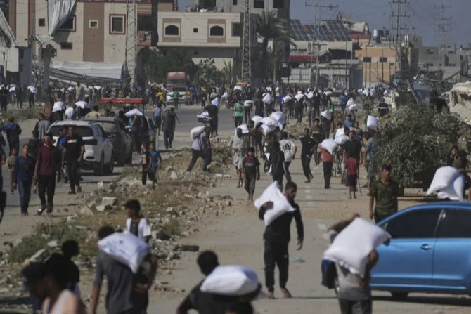 Gaza Hilfslieferungen