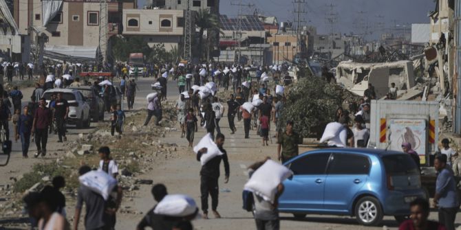Gaza Hilfslieferungen