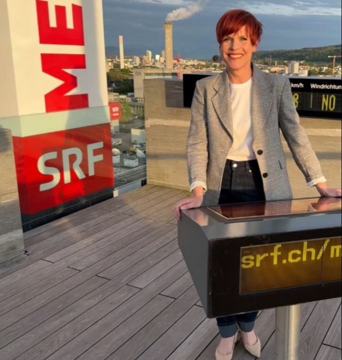 Sandra Boner moderiert SRF Meteo schon viele Jahre. Sandra Boner