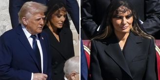 Expertin spricht - Hatte Melania ein Body-Double an Papst-Beerdigung? Expertin spricht - Hatte Melania ein Body-Double an Papst-Beerdigung?