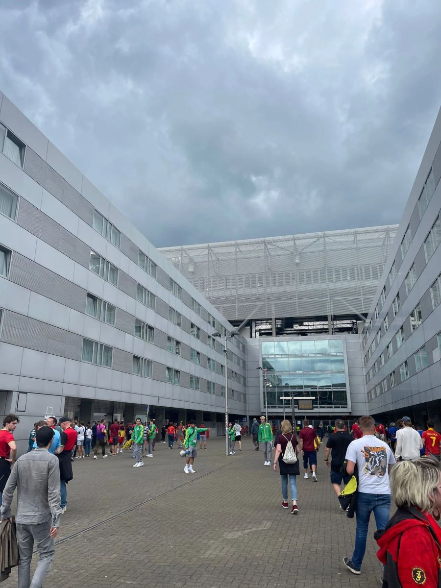 Hier werden die Nati-Fans am Samstag hinreisen: die Arena Düsseldorf.