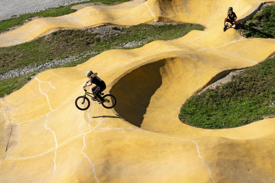 Pumptrack Pontresina Mountainbike