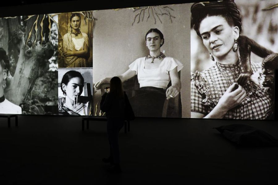 Eine Ausstellung in Lausanne zeigte Fotografien der Malerin. (Archivbild)