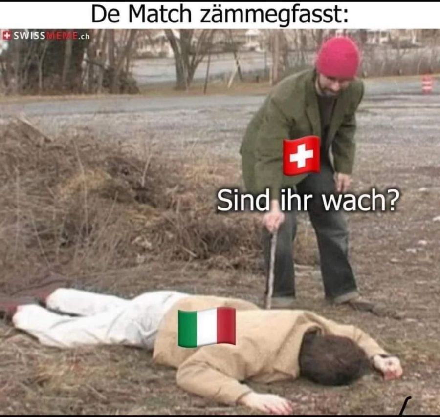 Dieses Meme spricht für sich selbst...