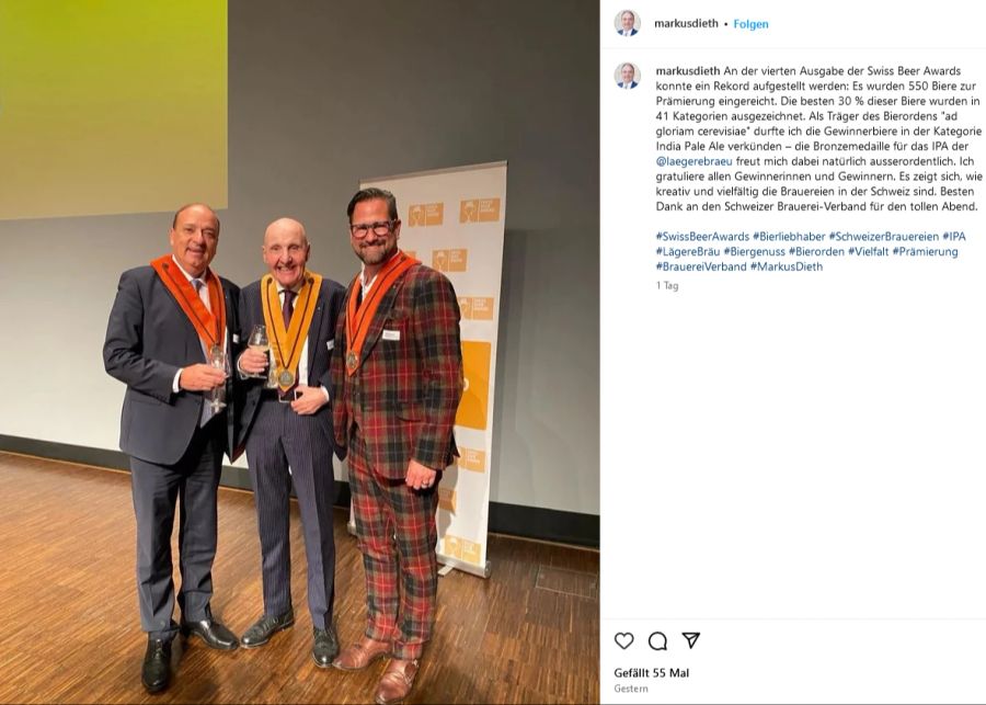 swiss beer awards
