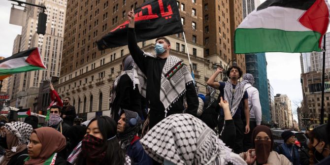 Propalästinensische Demonstranten