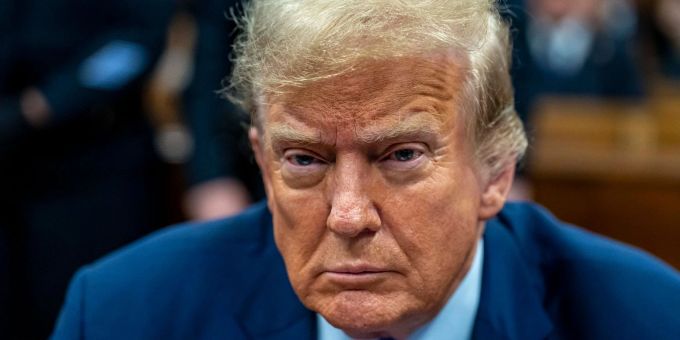 Der Strafprozess bezüglich Schweigegeldzahlungen gewinnt an Dynamik. (Archivbild) Donald Trump: «Ich denke, wir werden gewinnen. Und wenn wir nicht gewinnen, kommt es darauf an.»