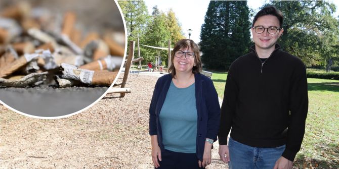 Spielplätze sollen kein Ort für Zigis, Vapes und Cannabis sein
