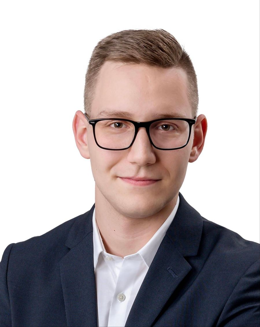 Kevin Loosli, Präsident Junge SVP Kanton St. Gallen.