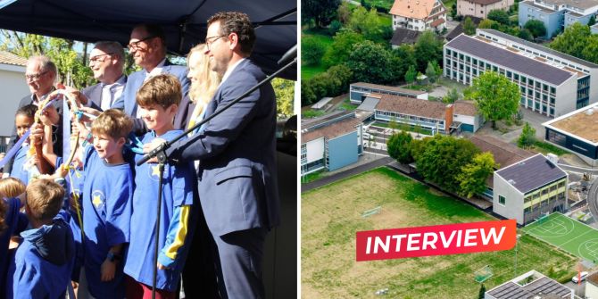 «Schule Sternmatt 1 prägender Ort für Baar» - Uwe Guntern