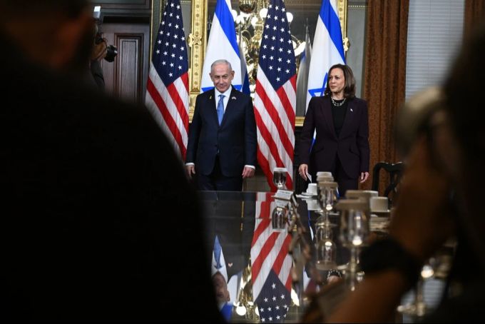 Benjamin Netanjahu traf am Donnerstag Joe Biden sowie Kamala Harris und am Freitag Donald Trump. Harris
