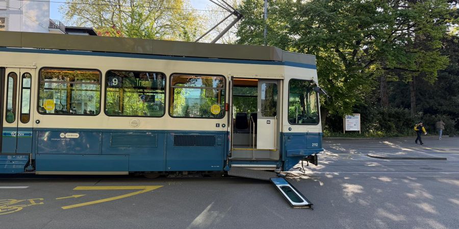 Tram Zürich Kollision