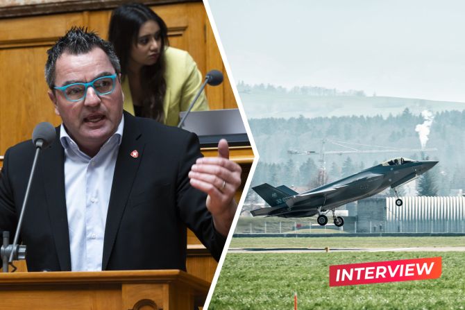 Thomas Knutti F-35 Meiringen