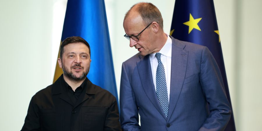 Wolodymyr Selenskyj Friedrich Merz